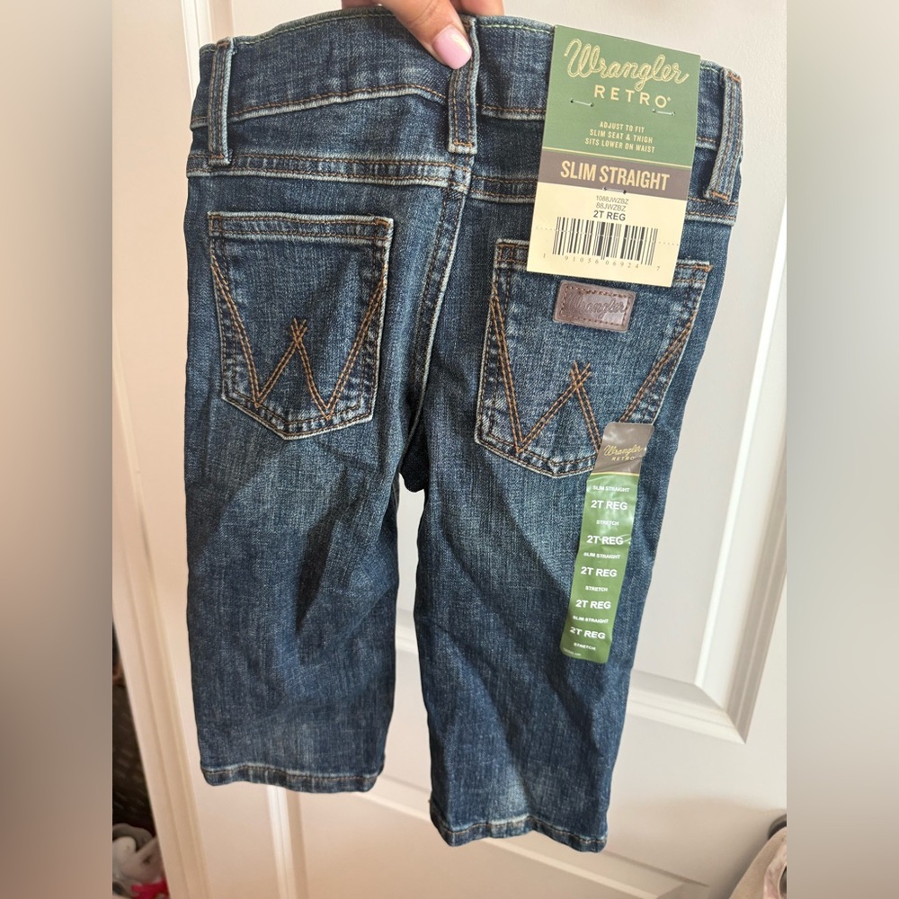 Wrangler Retro Slim Straight Toddler Jeans